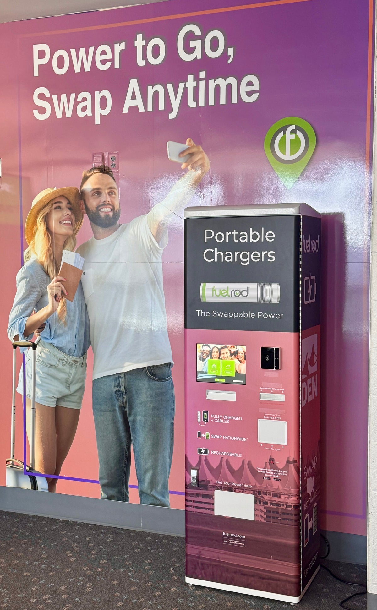 FuelRod Lands at Denver International Airport with Custom Gen. 2