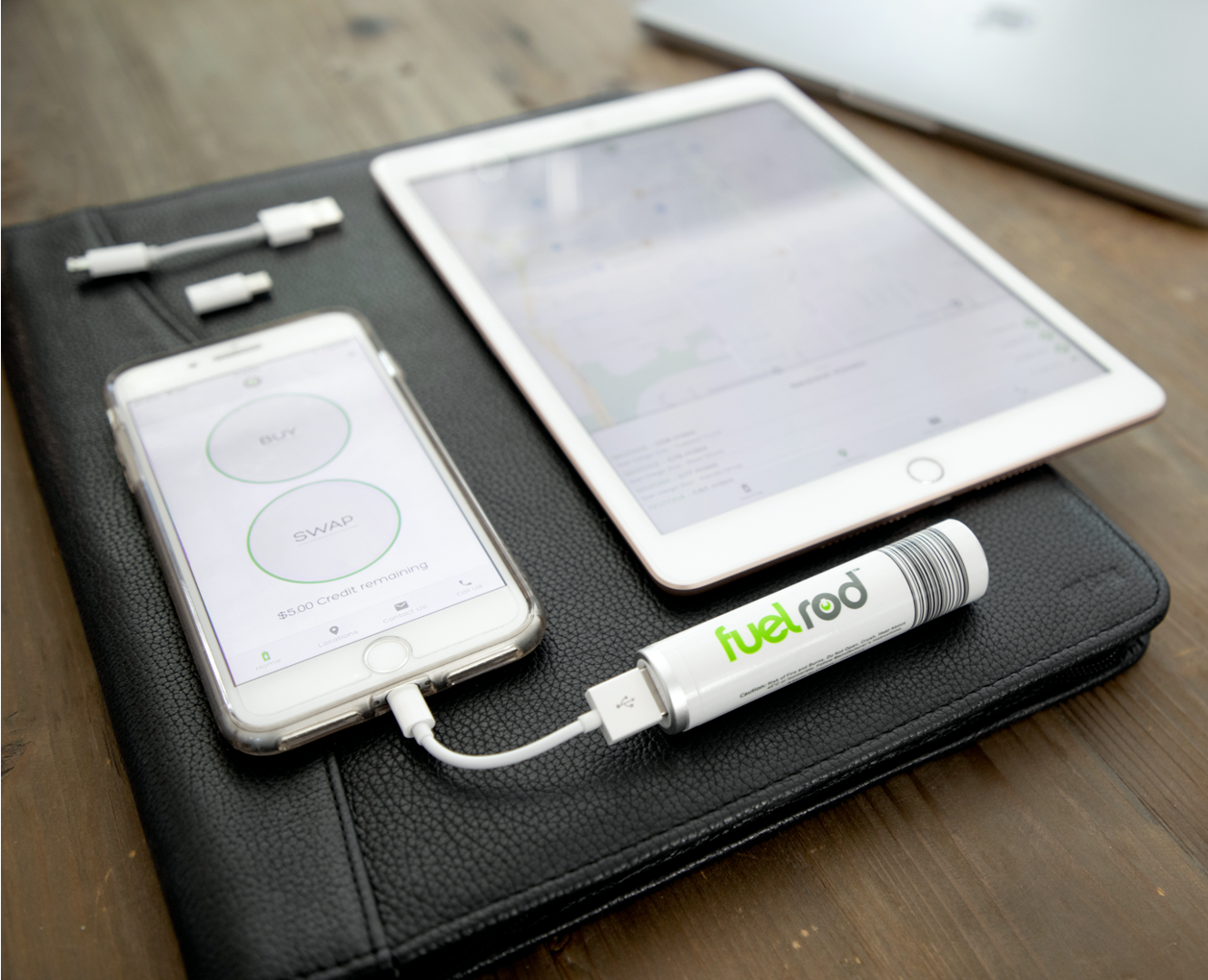 Penn State University now has portable charging service on Campus. FuelRod